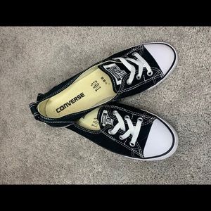 Cropped converse shoes